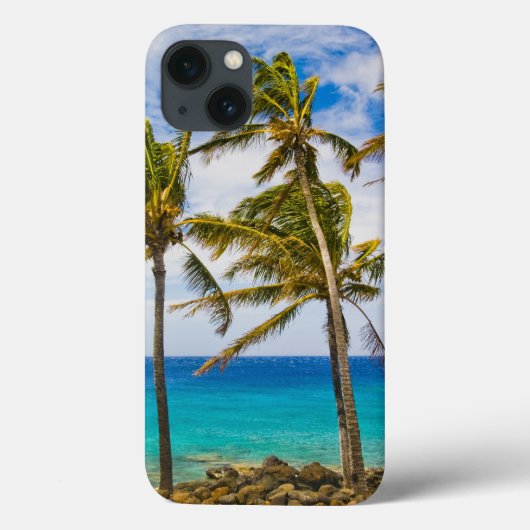 Coques Case-Mate iPhone Les cocotiers (Cocos nucifera) se balancent dans (Verso)