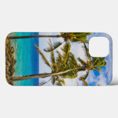 Coques Case-Mate iPhone Les cocotiers (Cocos nucifera) se balancent dans (Verso (horizontal))