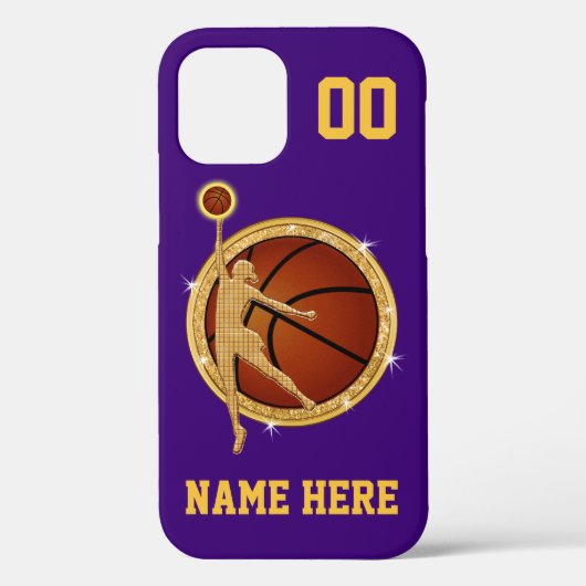 Coques Case-Mate iPhone Les coques iphone de basket-ball des filles, nouve (Verso)