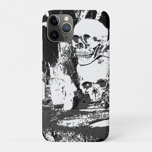 Coques Case-Mate iPhone Les crânes l'emportent - Conception Halloween (Dos)