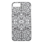 Coques Case-Mate iPhone Les créatures d'art Doodle dans un motif fou (Dos)