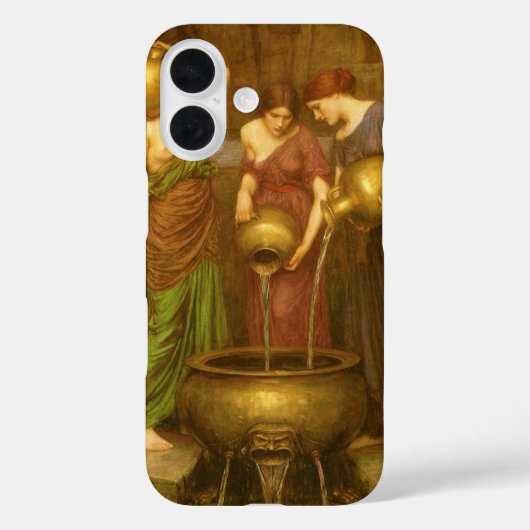 Coques Case-Mate iPhone Les Danaides par John William Waterhouse (Verso)