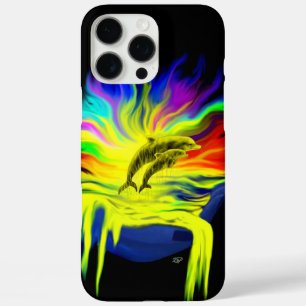 Coques iPhone 16 Pro Max Les dauphins sous le soleil avec la main