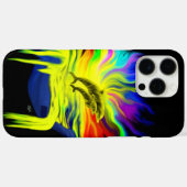 Coques Case-Mate iPhone Les dauphins sous le soleil avec la main (Verso (horizontal))