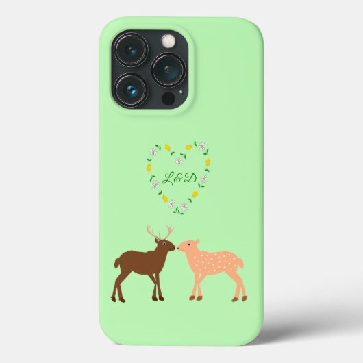 Coques Case-Mate iPhone Les Deux et Daisy Heart Custom (Verso)