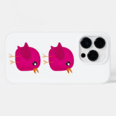 Coques Case-Mate iPhone Les enfants adorent l'oiseau mignon (Verso (horizontal))