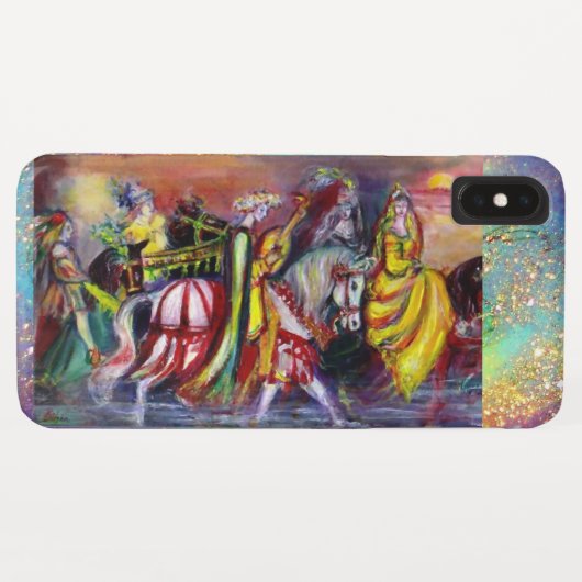 Coques Case-Mate iPhone LES ÉQUILIBRÉS DANS L'Imaginaire DE NUIT (Dos (Horizontal))