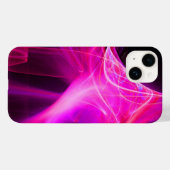 Coques Case-Mate iPhone LES ÉQUIPES EN FUCHsia rose PURPLE (Verso (horizontal))