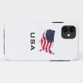 Coques Case-Mate iPhone LES Etats-Unis (Dos (Horizontal))