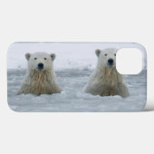 Coques Case-Mate iPhone Les Etats-Unis, Alaska, pente du nord, 1002 (Verso (horizontal))