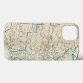 Coques Case-Mate iPhone Les Etats-Unis en décembre 1860 (Verso (horizontal))