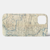 Coques Case-Mate iPhone Les Etats-Unis en décembre 1860 (Verso (horizontal))