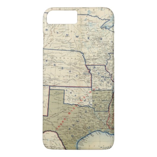 Coques Case-Mate iPhone Les Etats-Unis en juin 1864 (Dos)