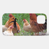 Coques Case-Mate iPhone Les Etats-Unis, Nébraska. Poulets (Verso (horizontal))