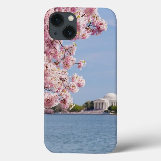 Coques Case-Mate iPhone Les Etats-Unis, Washington DC, cerisier (Verso)