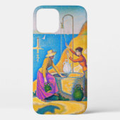 Coques Case-Mate iPhone Les femmes dans le puits, Signac (Verso)