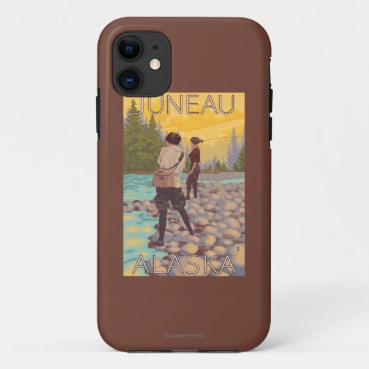 Coques Case-Mate iPhone Les femmes pilotent la pêche - Juneau, Alaska (Dos)