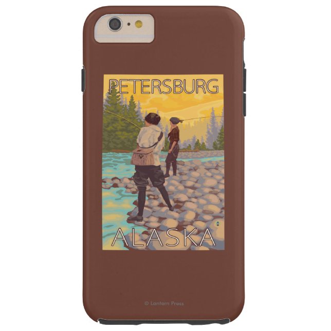 Coques Case-Mate iPhone Les femmes pilotent la pêche - Pétersbourg, Alaska (Dos)