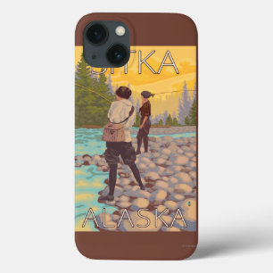 iPhone 13 Case Les femmes pilotent la pêche - Sitka, Alaska