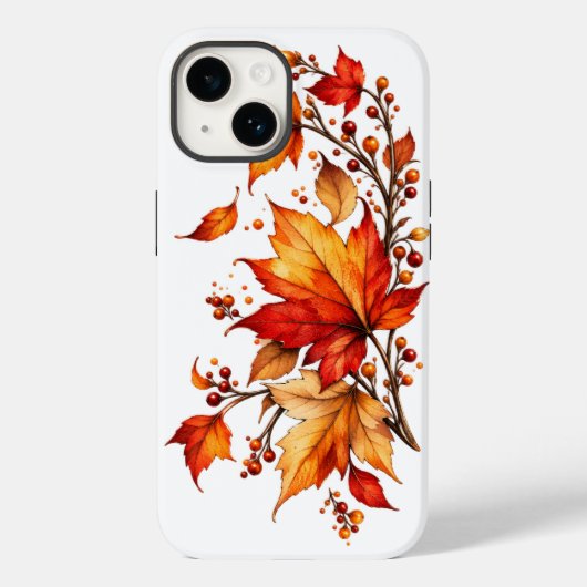 Coques Case-Mate iPhone Les feuilles tombent (Verso)