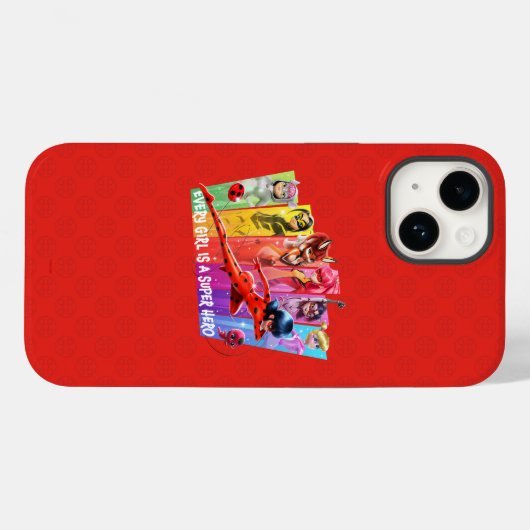 Coques Case-Mate iPhone Les filles miraculeuses | Chaque fille est un supe (Verso (horizontal))