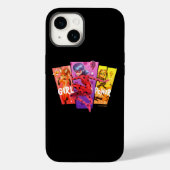 Coques Case-Mate iPhone Les filles miraculeuses | Power fille (Verso)