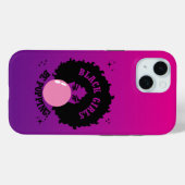 Coques Case-Mate iPhone Les Filles Noires Peuvent Être Mignonnes (Verso (horizontal))