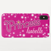 Coques Case-Mate iPhone Les filles nommées princesse star graphique (Dos (Horizontal))