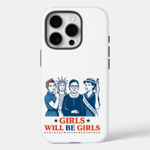 Coques iPhone 16 Pro Les Filles Seront Des Filles 4 juillet Féministes