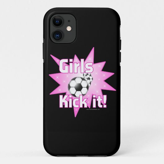 Coques Case-Mate iPhone Les Filles Tirent Sur Le Football (Dos)