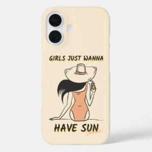 Coques iPhone 16 Les Filles Veulent Juste Avoir du Soleil – Vacance
