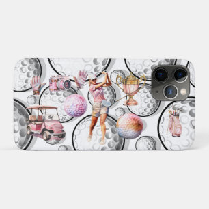 Case-Mate iPhone Case Les filles vont au golf