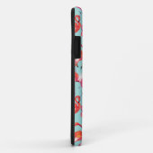 Coques Case-Mate iPhone Les Flamants roses d'aquarelle ont recueilli le (Dos/Droite)