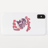 Coques Case-Mate iPhone Les fléchettes sont ma Saint-Valentin 2021 (Dos (Horizontal))