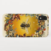COQUES Case-Mate iPhone LES FLEURS DU PRINTEMPS MIEL BEE / BEEKEEPER (Dos (Horizontal))