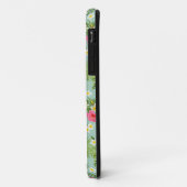 Coques Case-Mate iPhone Les fleurs et les ananas tropicaux | ajoutent (Dos/Gauche)