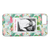 Coques Case-Mate iPhone Les fleurs et les oiseaux tropicaux | ajoutent (Dos (Horizontal))