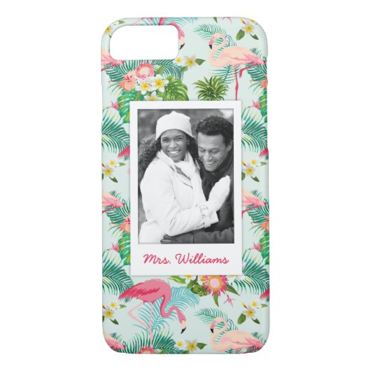 Coques Case-Mate iPhone Les fleurs et les oiseaux tropicaux | ajoutent (Dos)