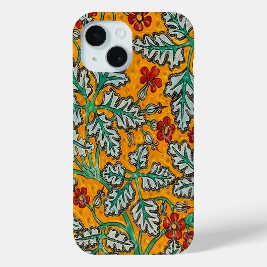 Coques Case-Mate iPhone Les fleurs jaunes de Betty (Verso)