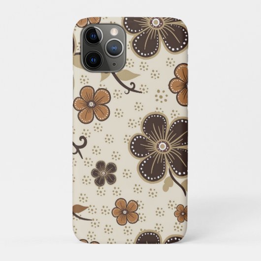 Coques Case-Mate iPhone Les fleurs modernes Abstraites (Dos)