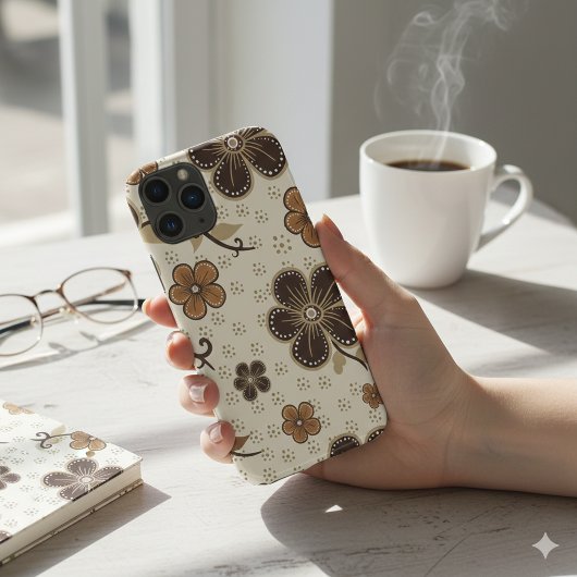 Coques Case-Mate iPhone Les fleurs modernes Abstraites