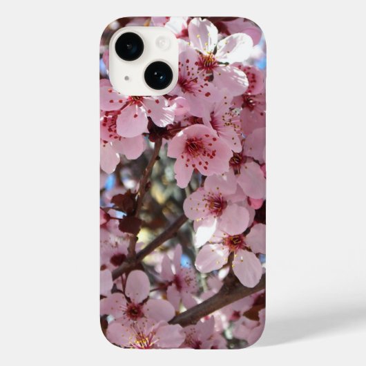 Coques Case-Mate iPhone Les fleurs roses sur l'arbre à fleurs ornemental (Verso)