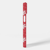 Coques Case-Mate iPhone Les flocons de neige à la veille de Noël Invitatio (Verso / Droite)