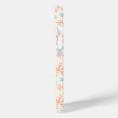 Coques Case-Mate iPhone Les flocons de neige multiples à Noël ivoire (Verso / Gauche)