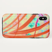 Coques Case-Mate iPhone Les frondes deviennent rouges (Dos (Horizontal))