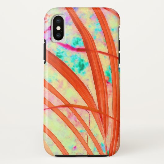 Coques Case-Mate iPhone Les frondes deviennent rouges (Dos)