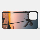 Coques Case-Mate iPhone Les gens sur la plage en bord de mer (Verso (horizontal))
