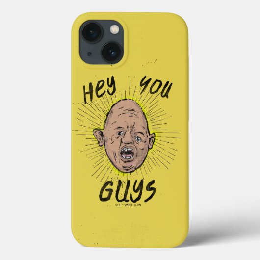 Coques Case-Mate iPhone Les Goonies Sloth Doodle "Hey les gars" (Verso)