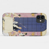 Coques Case-Mate iPhone Les gourmands, 1920-30 (copie de pochoir) (Dos (Horizontal))