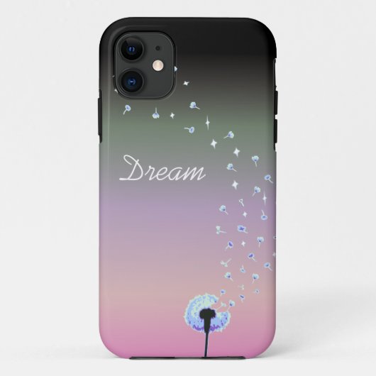 Coques Case-Mate iPhone Les graines de Dandelion volent dans le vent - Noi (Dos)